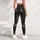 Charcoal Starburst Geometry for Yoga, Pilates, and Everyday Activewear for Women Leggings - 5