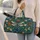 Teal Dragonflies And Wildflowers For Coastal Getaways, Beach Days And Summer Travel Quilted Weekend Bag - 2