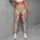 Pastel Teddy Bears And Cherry Cakes For Sweet Everyday Style Leggings - 4