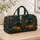 Cute Halloween Bat Kitten with Scarf for Autumn Travel and Festive Seasonal Getaways Quilted Weekend Bag - 4