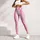 Pink and White Vertical Stripes for Yoga, Pilates, and Everyday Activewear for Women Leggings - 6