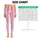 Pink and White Vertical Stripes for Yoga, Pilates, and Everyday Activewear for Women Leggings - 3