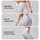 Blush Pink Polka Dots for Yoga, Pilates, and Elegant Everyday Studio and Outing Style Leggings - 2