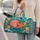 Turquoise Seashell Starfish Beach Escape for Sunny Coastal Getaways and Summer Travel Quilted Weekend Bag - 2