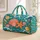 Turquoise Seashell Starfish Beach Escape for Sunny Coastal Getaways and Summer Travel Quilted Weekend Bag - 1