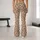 Ivory Caramel Leopard Spots for Yoga Pilates and Everyday Casual Wear Leggings - 10