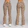 Ivory Caramel Leopard Spots for Yoga Pilates and Everyday Casual Wear Leggings - 9