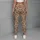 Ivory Caramel Leopard Spots for Yoga Pilates and Everyday Casual Wear Leggings - 6