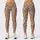 Ivory Caramel Leopard Spots for Yoga Pilates and Everyday Casual Wear Leggings - 3