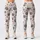 Charcoal Paw Prints on Ivory for Yoga, Pilates, and Everyday Casual Wear Leggings - 1