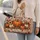 Terracotta Pumpkin Vines for Autumn Getaways, Harvest Weekends, and Cozy Travel Quilted Weekend Bag - 2