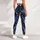 Golden Stars Beneath Midnight Skies for Yoga, Pilates, and Everyday City Adventures Leggings - 6