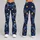 Golden Stars Beneath Midnight Skies for Yoga, Pilates, and Everyday City Adventures Leggings - 9