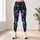 Golden Stars Beneath Midnight Skies for Yoga, Pilates, and Everyday City Adventures Leggings - 4