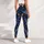 Golden Stars Beneath Midnight Skies for Yoga, Pilates, and Everyday City Adventures Leggings - 4