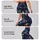 Golden Stars Beneath Midnight Skies for Yoga, Pilates, and Everyday City Adventures Leggings - 2