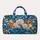 Deep Blue Seashells and Starfish for Relaxed Coastal Getaways and Beachside Travel Quilted Weekend Bag - 6