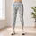 Blue Bow And Tiny Floral Motifs For Yoga, Pilates, And Everyday Outings Leggings - 6