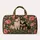 Chihuahua Dogs and Coral Roses for Weekend Getaways and Everyday Travel Lovers Gift Quilted Weekend Bag - 6