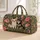Chihuahua Dogs and Coral Roses for Weekend Getaways and Everyday Travel Lovers Gift Quilted Weekend Bag - 1