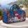 Cheerful Snowmen in Snowfall for Cozy Winter Getaways and Festive Holiday Travel Quilted Weekend Bag - 5