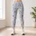 Blue Wildflower Sprigs For Yoga, Pilates And Everyday Activewear Leggings - 4