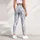 Blue Wildflower Sprigs For Yoga, Pilates And Everyday Activewear Leggings - 6