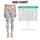 Blue Wildflower Sprigs For Yoga, Pilates And Everyday Activewear Leggings - 1