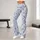 Blue Wildflower Sprigs For Yoga, Pilates And Everyday Activewear Leggings - 10