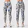 Blue Wildflower Vines for Yoga, Pilates, and Everyday Errands for Active Women Leggings - 3