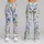 Blue Wildflower Vines for Yoga, Pilates, and Everyday Errands for Active Women Leggings - 9