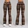 Rich Brown Heritage Plaid for Yoga, Pilates, Commuting and Everyday Casual Style Leggings - 9