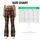 Rich Brown Heritage Plaid for Yoga, Pilates, Commuting and Everyday Casual Style Leggings - 7