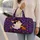 Friendly Ghost Witch Hat And Moon For Spooky Halloween Nights And Candy Fun Quilted Weekend Bag - 2