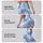 Icy Blue Crosshatch Geometry for Yoga, Pilates, and Everyday City Wear for Women Leggings - 2