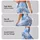 Icy Blue Crosshatch Geometry for Yoga, Pilates, and Everyday City Wear for Women Leggings - 2