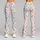 Pastel Gingham With Tiny Daisies For Yoga, Pilates, And Everyday Errands For Women Leggings - 9