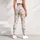 Pastel Gingham With Tiny Daisies For Yoga, Pilates, And Everyday Errands For Women Leggings - 5
