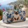 Blue-Eyed Siamese Cat Portrait for Stylish Travel and Weekend Getaways for Cat Lovers Quilted Weekend Bag - 5