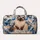 Blue-Eyed Siamese Cat Portrait for Stylish Travel and Weekend Getaways for Cat Lovers Quilted Weekend Bag - 6