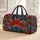 Red Poppies, Golden Wheat and Stars for Autumn Travel and Countryside Escapes Quilted Weekend Bag - 1