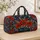 Red Poppies, Golden Wheat and Stars for Autumn Travel and Countryside Escapes Quilted Weekend Bag - 4
