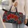 Red Poppies, Golden Wheat and Stars for Autumn Travel and Countryside Escapes Quilted Weekend Bag - 2