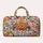 Cherry Pie, Cupcake & Cookie Treats for Sweet Picnic Getaways and Weekend Escapes Quilted Weekend Bag - 6