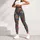 Multicolor Folk Circle Motifs for Yoga, Pilates, Travel and Everyday Active Living Leggings - 5