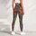 Multicolor Folk Circle Motifs for Yoga, Pilates, Travel and Everyday Active Living Leggings - 4
