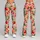 Blush Strawberry And Daisy Motifs For Yoga Pilates And Everyday Wear Leggings - 9