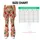 Blush Strawberry And Daisy Motifs For Yoga Pilates And Everyday Wear Leggings - 7