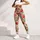Blush Strawberry And Daisy Motifs For Yoga Pilates And Everyday Wear Leggings - 5