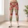 Blush Strawberry And Daisy Motifs For Yoga Pilates And Everyday Wear Leggings - 6